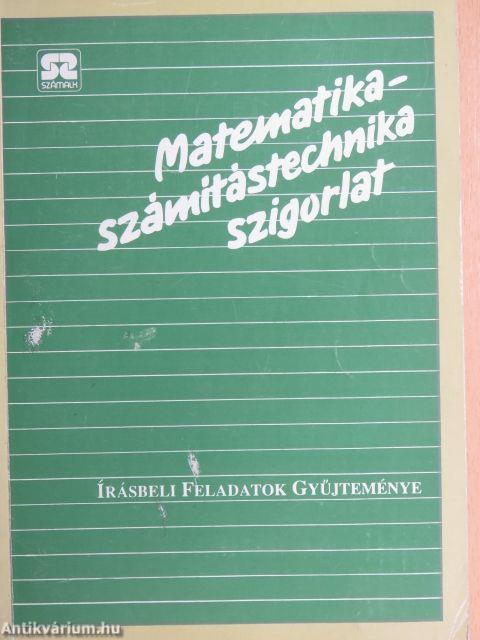 Matematika-számítástechnika szigorlat