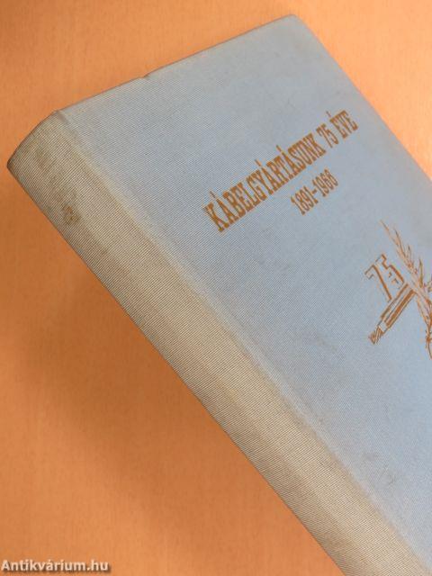 Kábelgyártásunk 75 éve