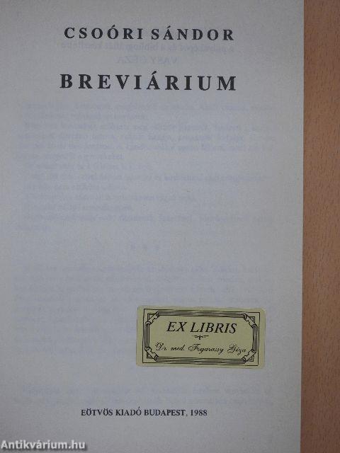 Breviárium