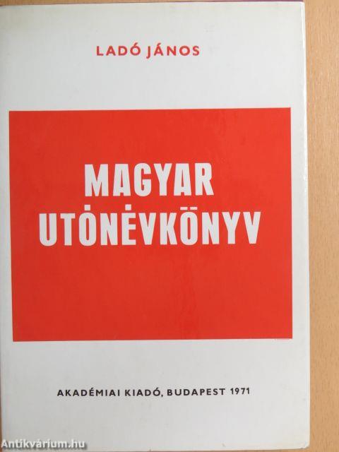 Magyar utónévkönyv