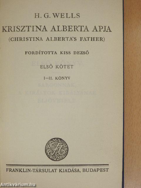 Krisztina Alberta apja I-II.