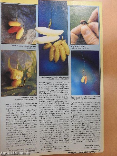 Magyar Horgász 1998-1999. (vegyes számok) (23 db)