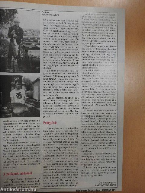 Magyar Horgász 1998-1999. (vegyes számok) (23 db)