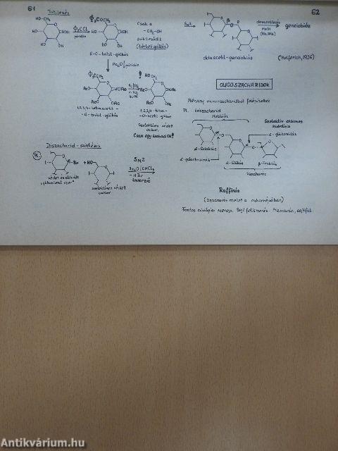 Természetes szénvegyületek kémiája