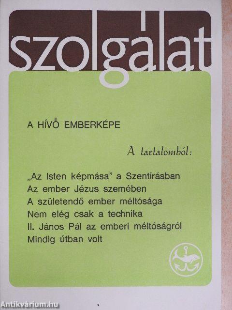 Szolgálat 1986. Karácsony