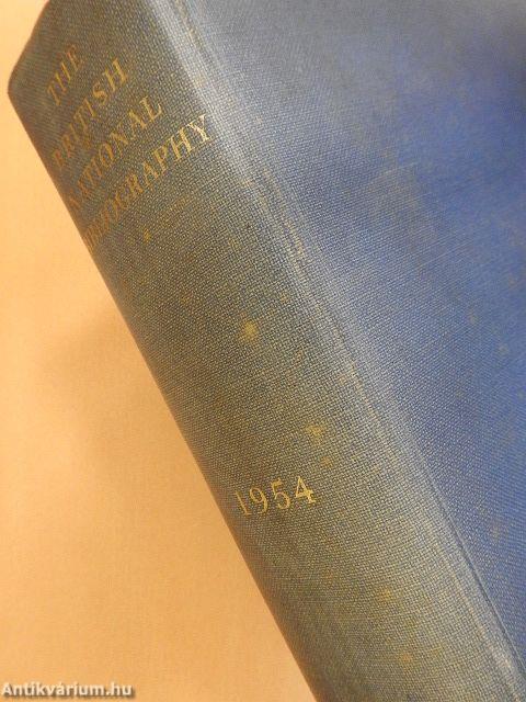 The British National Bibliography Annual Volume 1954