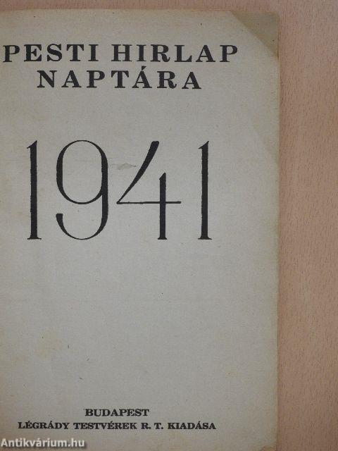 Pesti Hirlap Naptára 1941.