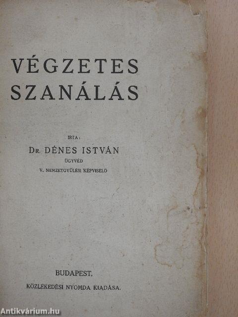 Végzetes szanálás