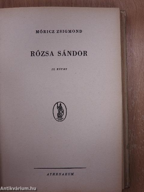 Rózsa Sándor I-II.