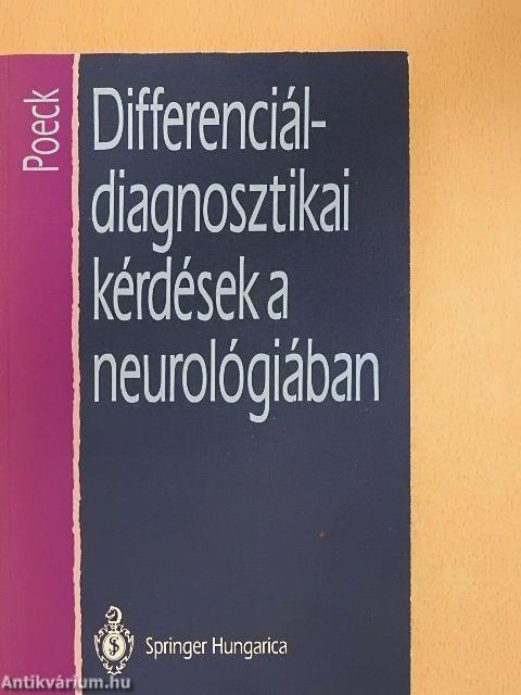 Differenciáldiagnosztikai kérdések a neurológiában