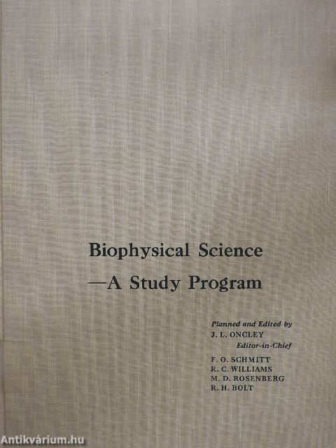 Biophysical Science - A Study Program
