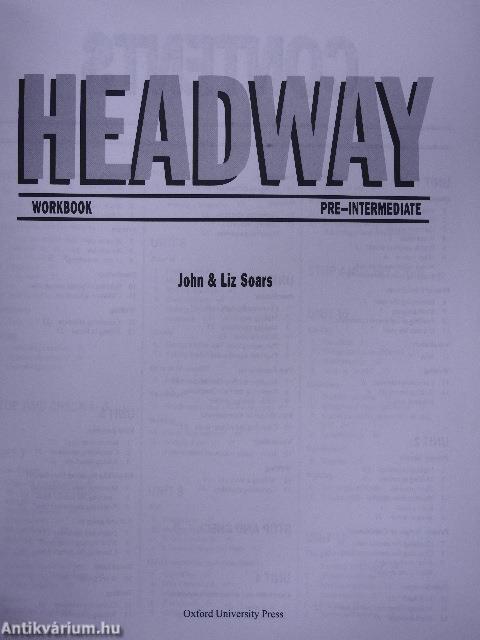 Headway - Pre-Intermediate - Workbook