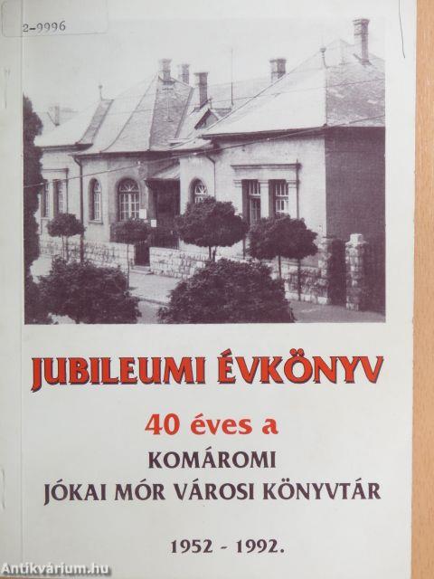 Jubileumi évkönyv 1952-1992