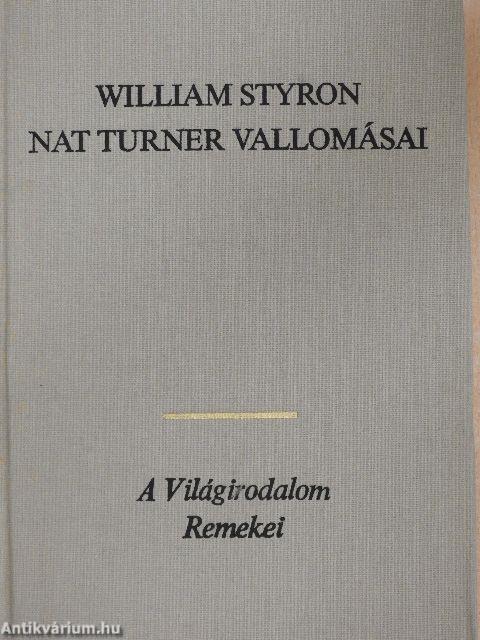 Nat Turner vallomásai