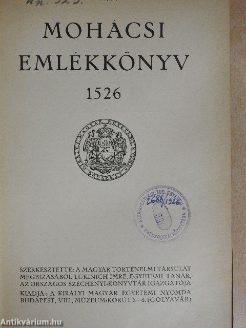 Mohácsi emlékkönyv 1526