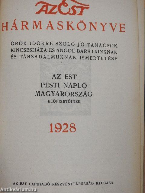 Az Est hármaskönyve 1928.