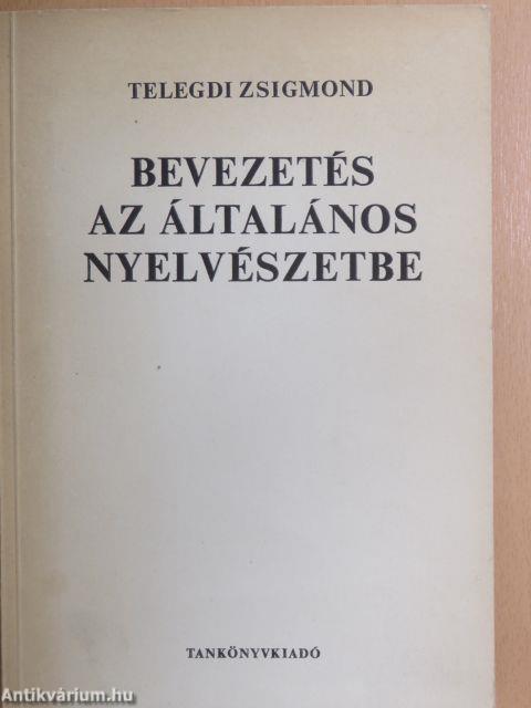 Bevezetés az általános nyelvészetbe