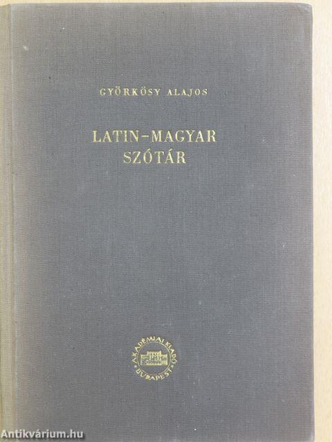 Latin-magyar szótár