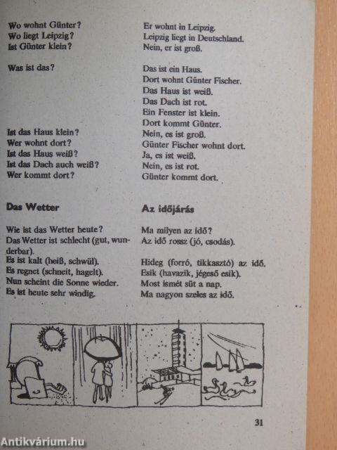 Kevés szóval németül