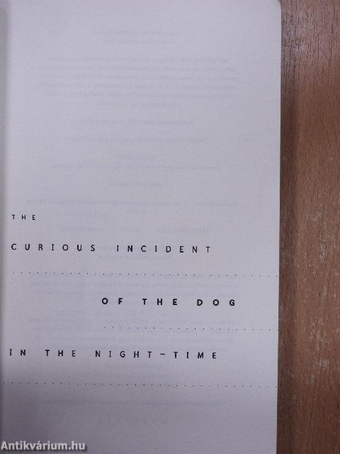 The curious incident of the dog in the night-time