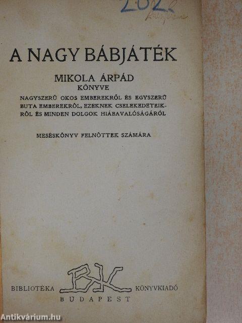 A nagy bábjáték