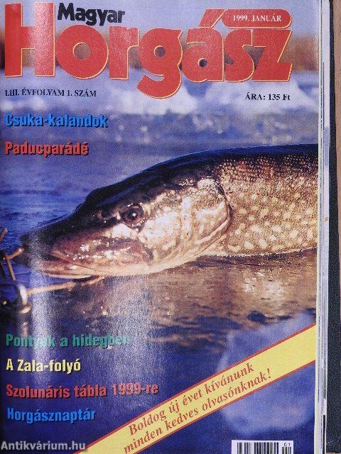 Magyar Horgász 1998-1999. (vegyes számok) (23 db)