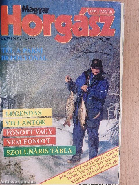 Magyar Horgász 1998-1999. (vegyes számok) (23 db)