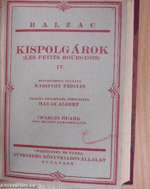 Kispolgárok I-IV.