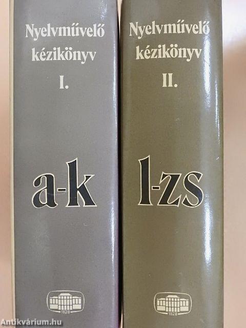 Nyelvművelő kézikönyv I-II.