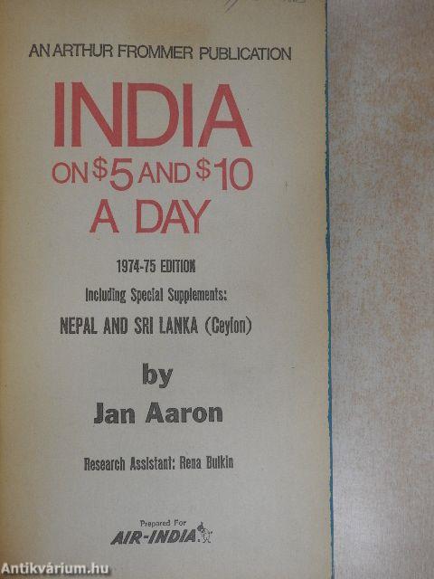 India on $5 and $10 a day