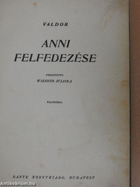 Anni felfedezése