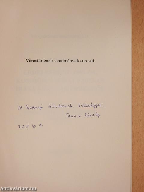 Erdei Ferenc 1965-ös, Komócsin Mihály 1973-as írása a tanyakérdésről (dedikált példány)