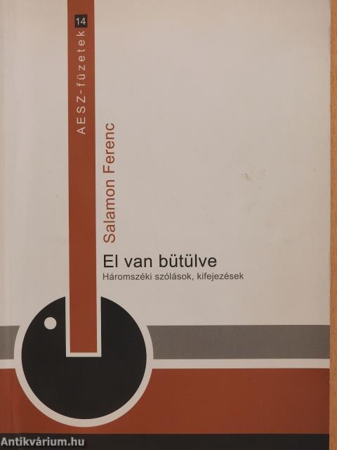 El van bütülve (aláírt példány)