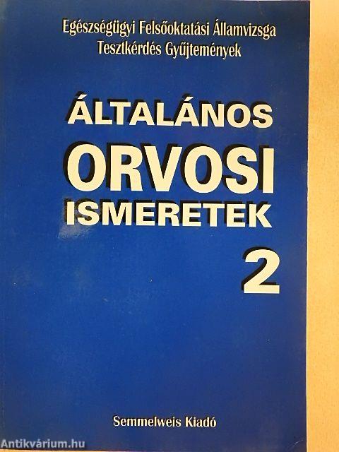 Általános orvosi ismeretek 2.