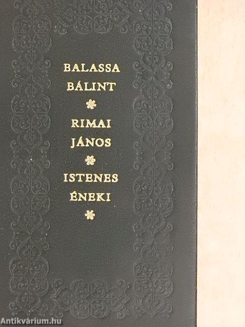 Balassa Bálint és Rimai János istenes éneki