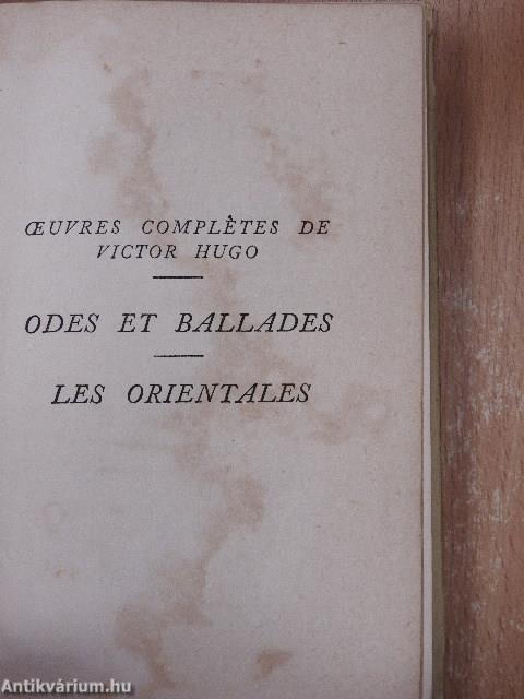 Odes et Ballades/Les Orientales