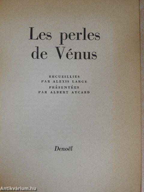 Les perles de Vénus