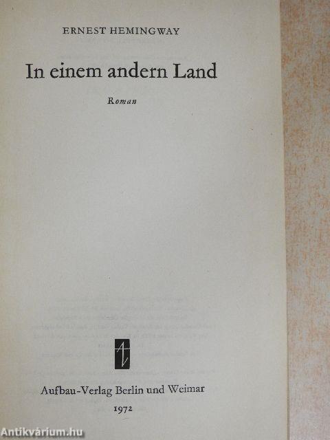In einem andern Land