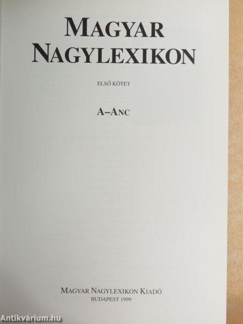 Magyar Nagylexikon 1-19.