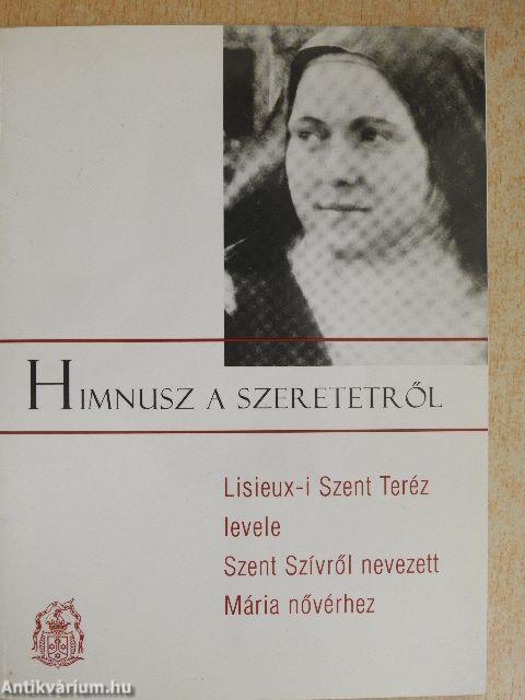 Lisieux-i Szent Teréz levele Szent Szívről nevezett Mária nővérhez