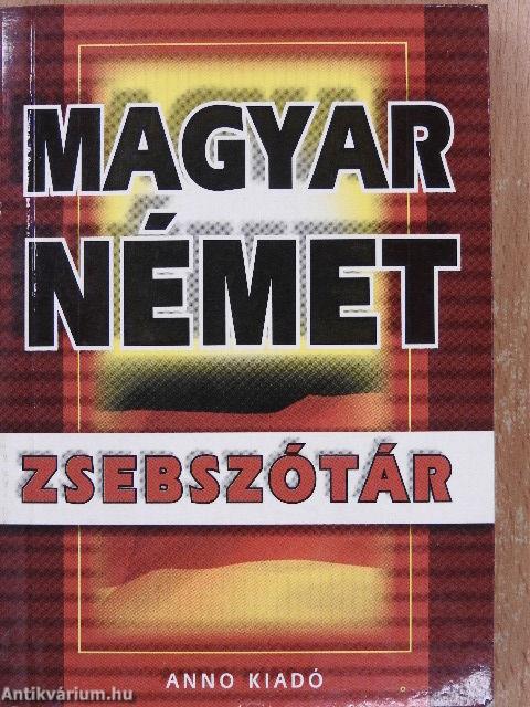 Magyar-német/német-magyar zsebszótár