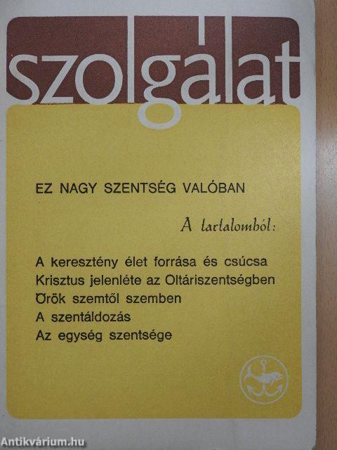 Szolgálat 1981. Karácsony