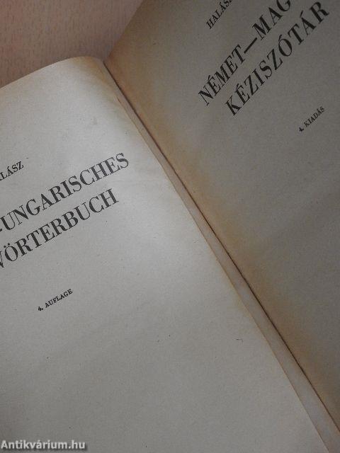 Német-magyar kéziszótár