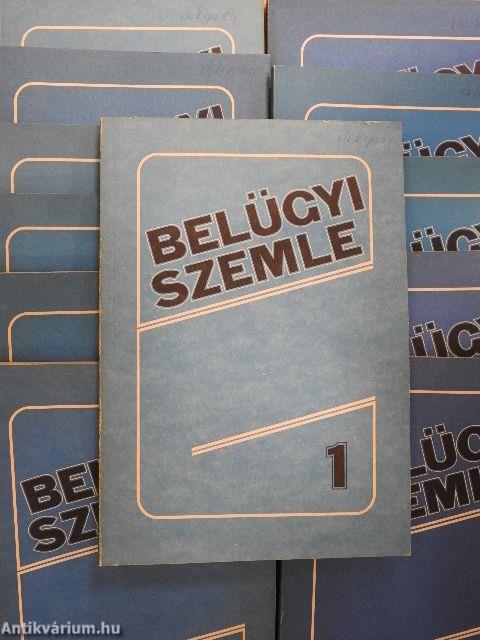 Belügyi Szemle 1988. január-december