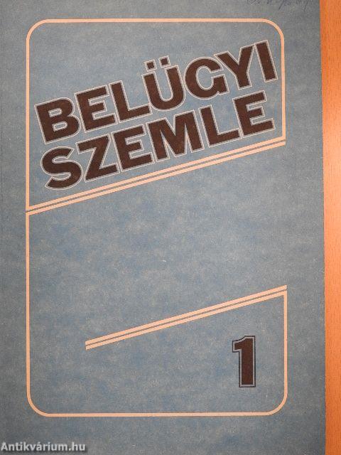 Belügyi Szemle 1988. január-december