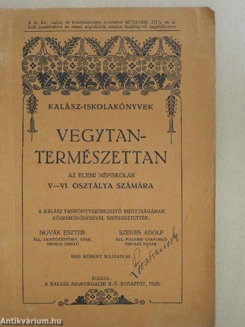 Vegytan-természettan