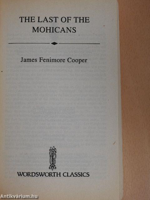 The Last of the Mohicans
