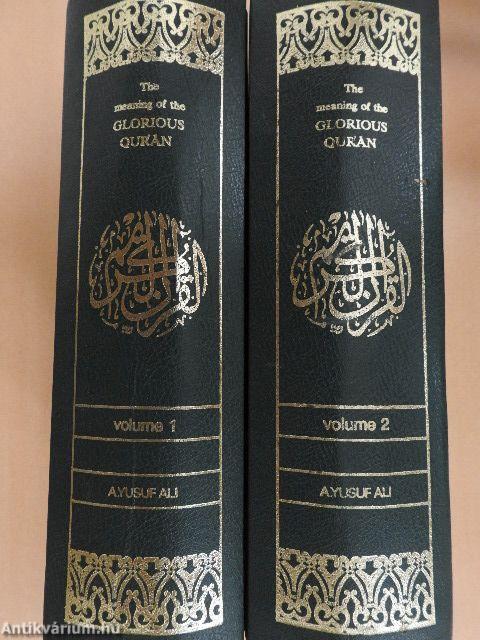 The meaning of The Glorious Qur'an 1-2.