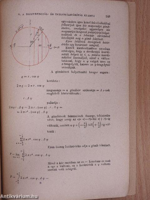 Algebra és az analizis elemei