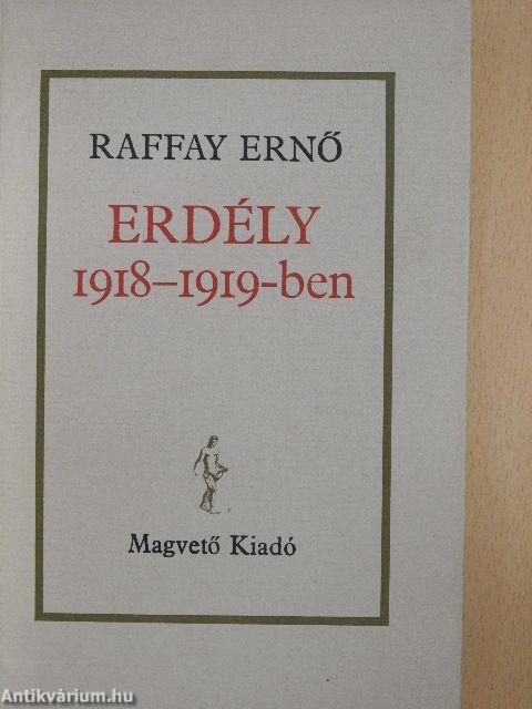 Erdély 1918-1919-ben